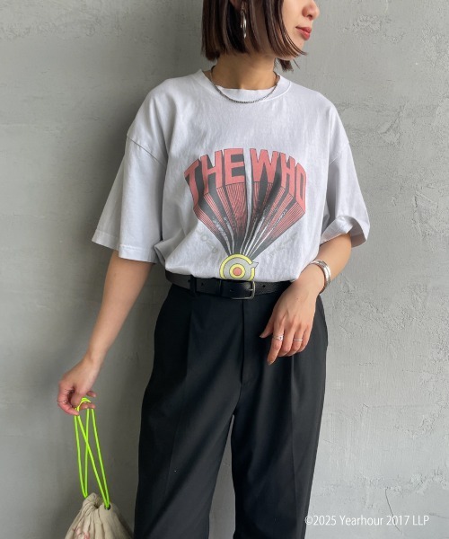 グッドロックスピード GOOD ROCK SPEED バンドTシャツ THE WHO （チャコールグレー） GOOD ROCK SPEED/グッドロックスピード] 別注 THE WHO ロック