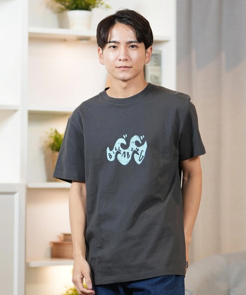 BILLABONG(ビラボン)の「BILLABONG/ビラボン 半袖Tシャツ BF011-223(Tシャツ/カットソー・メンズ・ブラック/クリーム・L/M)」の3枚目の写真