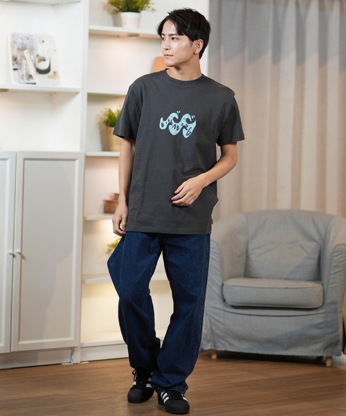 BILLABONG(ビラボン)の「BILLABONG/ビラボン 半袖Tシャツ BF011-223(Tシャツ/カットソー・メンズ・ブラック/クリーム・L/M)」の6枚目の写真