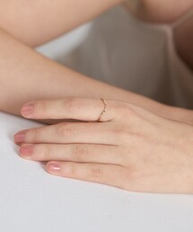 ete（エテ）の「○[レインボー] K10YG パピヨン リング（リング）」 - WEAR