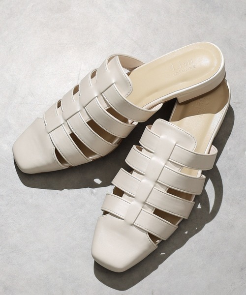 LIAN（リアン）の「▼Lian▼グルカサンダル（サンダル・レディース・ブラウン/ブラック/アイボリー・LARGE/MEDIUM/SMALL）」の2枚目の写真