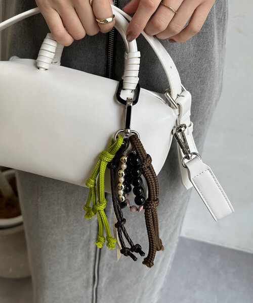 DouDou（ドゥドゥ）の「【新色追加】ハンドメイドチャーム（その他小物・レディース・ベビーピンク/グリーン/ピンク/レッド/パープル/オレンジ/ブラック/ブルー/ブラック系その他/ブラウン・FREE）」の5枚目の写真