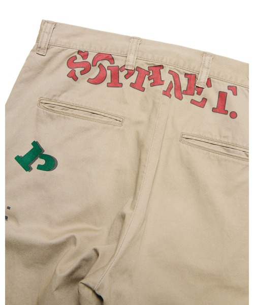 SOPHNET.（ソフネット）の「SIMON TAYLOR: LOGO CHINO PANTS（チノパンツ・メンズ・ベージュ・SMALL/MEDIUM/LARGE/X-LARGE）」の8枚目の写真