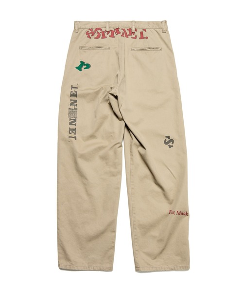 SOPHNET.（ソフネット）の「SIMON TAYLOR: LOGO CHINO PANTS（チノパンツ・メンズ・ベージュ・SMALL/MEDIUM/LARGE/X-LARGE）」の4枚目の写真