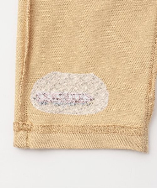 kladskap（クレードスコープ）の「電車刺しゅうロング丈レギパン（レギンス/スパッツ・キッズ・ネイビー/ベージュ・100cm/110cm/90cm/80ｃｍ）」の6枚目の写真