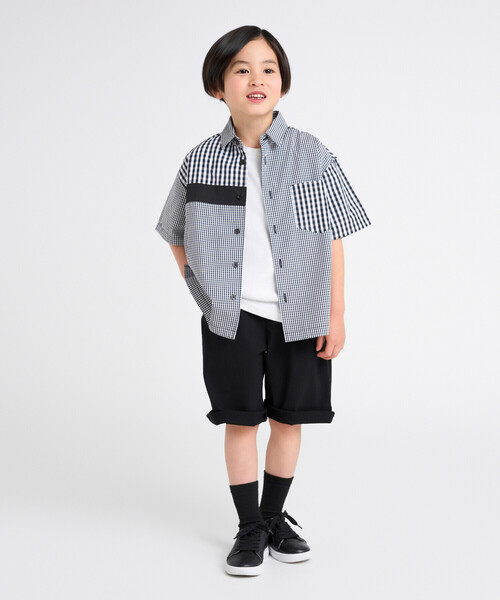 COMME CA ISM（コムサイズム）の「ベーシック ハーフパンツ（その他パンツ・キッズ・ブラック/チャコール・100cm/110cm/120cm/130cm/140cm/150cm/160cm）」の5枚目の写真