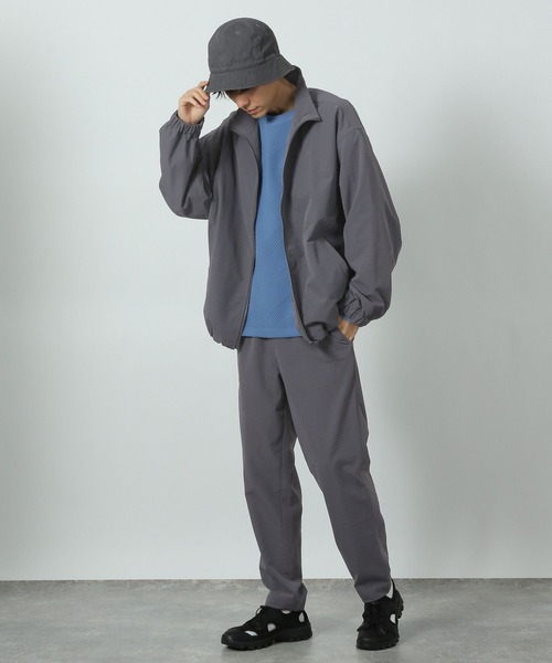 LAKOLE（ラコレ）の「PEテックスリムパンツ / 291476（その他パンツ・メンズ・チャコールグレー/ブラック・MEDIUM/LARGE）」の8枚目の写真