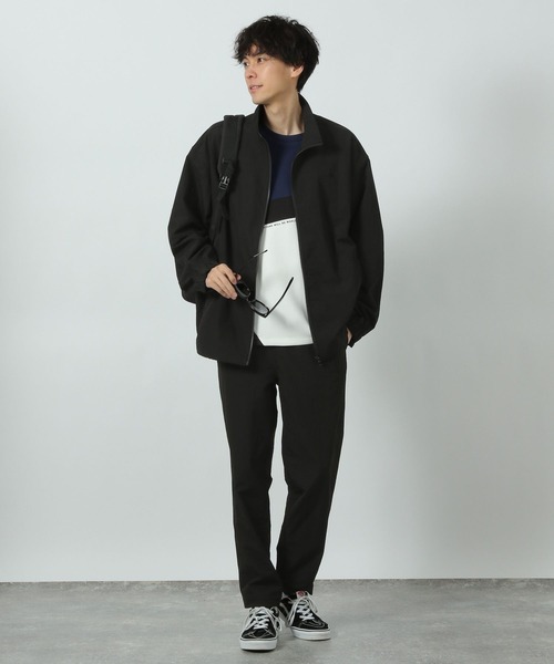 LAKOLE（ラコレ）の「PEテックスリムパンツ / 291476（その他パンツ・メンズ・チャコールグレー/ブラック・MEDIUM/LARGE）」の5枚目の写真