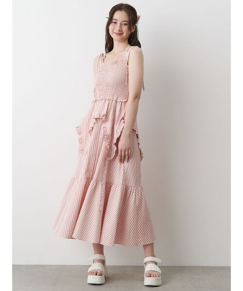 CARVEN カルヴェン チェック ワンピース N624