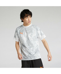 PUMA（プーマ）の「PUMA プーマ メンズ サッカー INDIVIDUAL PUMAFTBL プロ AOP 半袖 シャツ（Tシャツ/カットソー・メンズ）」