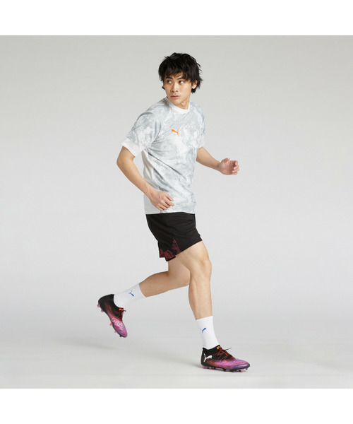 PUMA（プーマ）の「PUMA プーマ メンズ サッカー INDIVIDUAL PUMAFTBL プロ AOP 半袖 シャツ（Tシャツ/カットソー・メンズ・ブラック/ネイビー/ホワイト・X-LARGE/XX-LARGE/LARGE/MEDIUM/SMALL）」の9枚目の写真