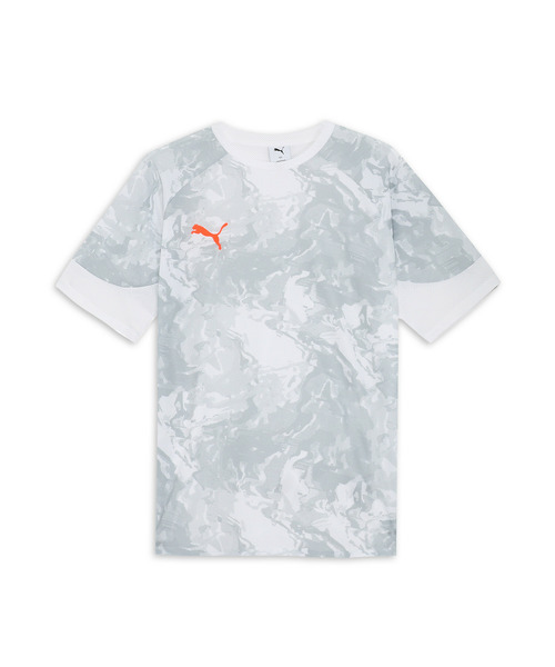 PUMA（プーマ）の「PUMA プーマ メンズ サッカー INDIVIDUAL PUMAFTBL プロ AOP 半袖 シャツ（Tシャツ/カットソー・メンズ・ブラック/ネイビー/ホワイト・X-LARGE/XX-LARGE/LARGE/MEDIUM/SMALL）」の10枚目の写真