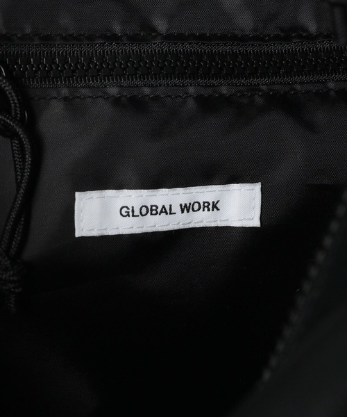 GLOBAL WORK（グローバルワーク）の「軽量PUショルダーS/319602（ショルダーバッグ・メンズ・ブラック/ダークブラウン/チャコールグレー・FREE）」の14枚目の写真