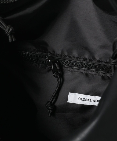 GLOBAL WORK（グローバルワーク）の「軽量PUショルダーS/319602（ショルダーバッグ・メンズ・ブラック/ダークブラウン/チャコールグレー・FREE）」の15枚目の写真