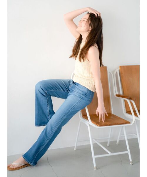 Ungrid（アングリッド）の「ホルターネックデザインニット（タンクトップ・レディース・アイボリー/レッド/ブラック・FREE）」の19枚目の写真