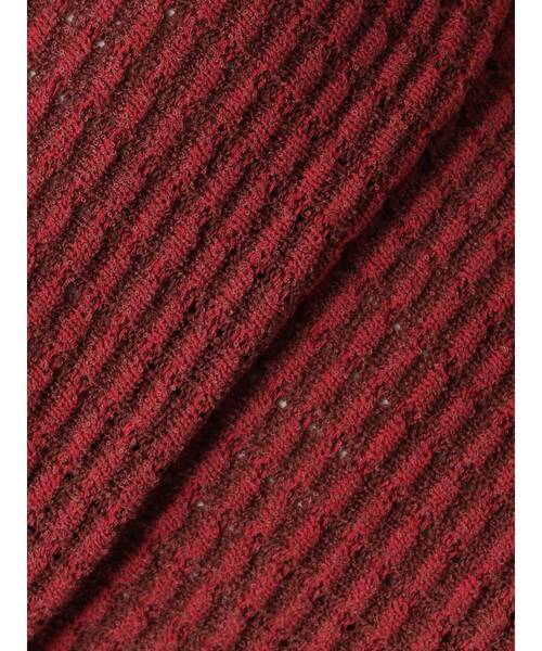 Ungrid（アングリッド）の「ホルターネックデザインニット（タンクトップ・レディース・アイボリー/レッド/ブラック・FREE）」の8枚目の写真