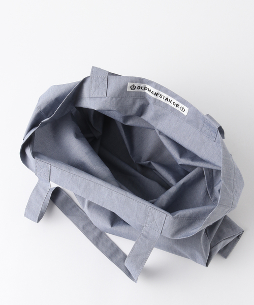 journal standard Furniture (ジャーナルスタンダードファニチャー)の「【R&D.M.Co/オールドマンズテイラー】OMT PRINT TOTE COTTON トートバック(トートバッグ・レディース・ブルー/カーキ/ブラック・FREE)」の6枚目の写真