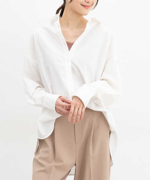 Honeys（ハニーズ）の「【ＵＶカット・吸水速乾】カップ付レースタンクトップ（タンクトップ・レディース・オフホワイト/ブラック/ネイビー/ピンク/サックスブルー・L/LL/M/S）」の14枚目の写真