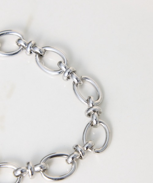 PAPILLONNER（パピヨネ）の「ステンレスチェーンブレスレット（ブレスレット・レディース・シルバー/ゴールド・FREE）」の9枚目の写真