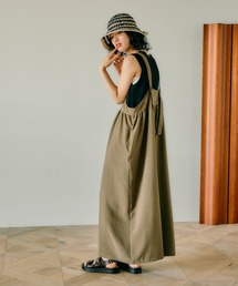 LEPSIM | 《リネンライクドライシリーズ》スカーチョサロペット　290485(サロペット/オーバーオール)