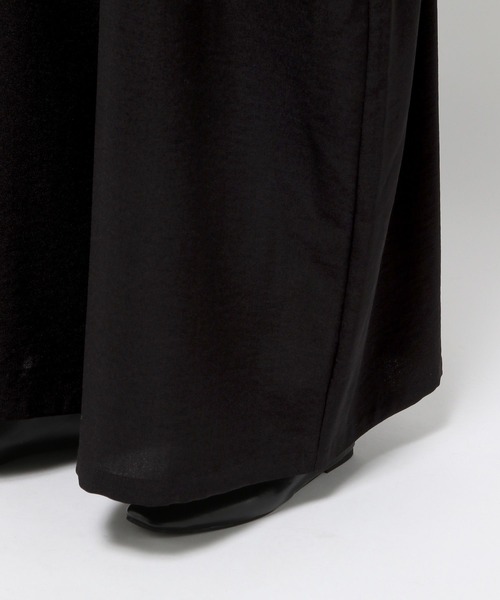 LEPSIM(レプシィム)の「《リネンライクドライシリーズ》スカーチョサロペット 290485(サロペット/オーバーオール・レディース・カーキ/ブラック/ベージュ/グリーン系その他/チャコールグレー/ブラウン・FREE)」の14枚目の写真