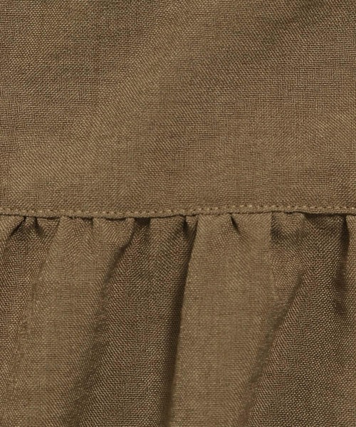 LEPSIM(レプシィム)の「《リネンライクドライシリーズ》スカーチョサロペット 290485(サロペット/オーバーオール・レディース・カーキ/ブラック/ベージュ/グリーン系その他/チャコールグレー/ブラウン・FREE)」の18枚目の写真