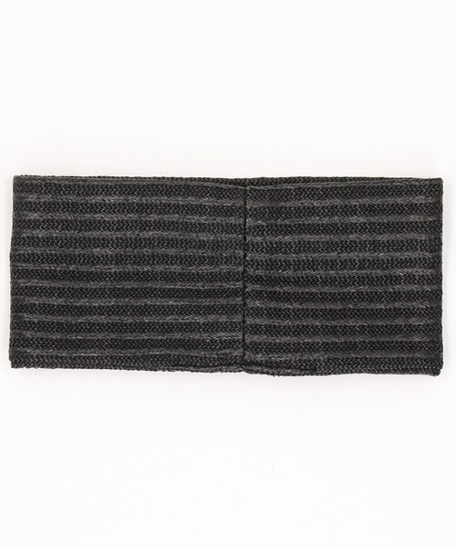 FREAK'S STORE(フリークスストア)の「HELOYSE/エロイーズ ribbon pouch raffia/リボンポーチ ラフィアバッグ(ハンドバッグ・レディース・ベージュ/ブラック・ONE SIZE)」の8枚目の写真