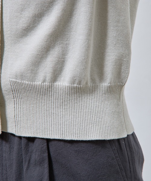 paradigm（パラダイム）の「【paradigm】コットンニットコンパクトベスト（ベスト・レディース・アイボリー/ブラック/グレー・SMALL/MEDIUM）」の9枚目の写真