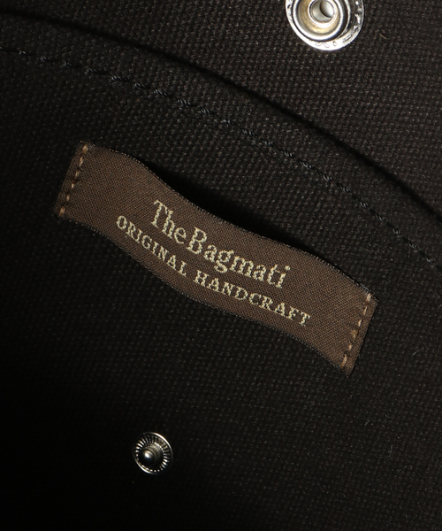 The Bagmati（ザバグマティ）の「The Bagmati / バグマティキャンバスレザートートL（トートバッグ・レディース・ブラック・FREE）」の11枚目の写真