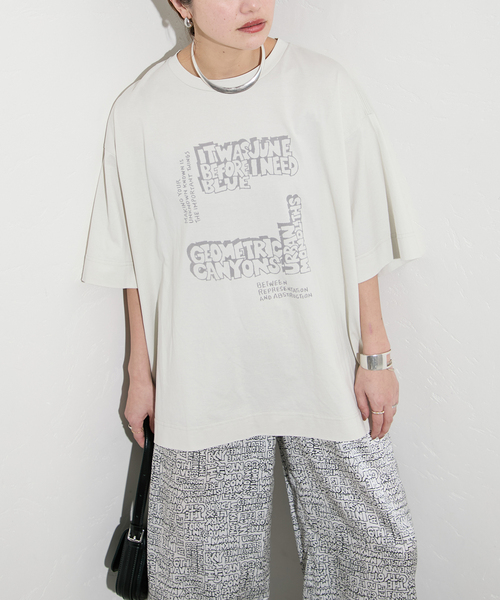 25SSジャーナルJOURNAL STANDARD GAKU*JSフロッキーT GAKU*JS】 フロッキーT（Tシャツ/カットソー）｜JOURNAL