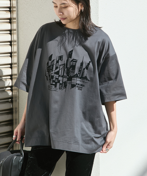 25SSジャーナルJOURNAL STANDARD GAKU*JSフロッキーT 追加2》【GAKU*JS】 フロッキーT（Tシャツ／カットソー