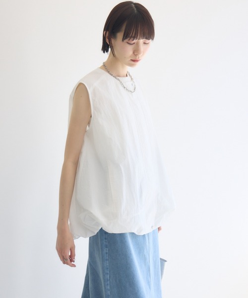 Paradise Picnic（パラダイスピクニック）の「Dignite Collier バルーンジレ（ベスト・レディース・ブラック/ホワイト/レッド・FREE）」の2枚目の写真