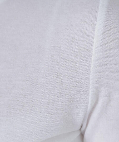 NATURAL BEAUTY BASIC(ナチュラルビューティーベーシック)の「◇【Oggi掲載】シアーストレッチTシャツ(Tシャツ/カットソー・レディース・ベージュ/チャコールグレー/オフホワイト・FREE)」の21枚目の写真