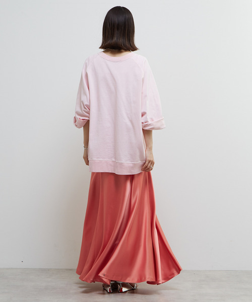 SOFFITTO(ソフィット)の「バイアスフレアースカート(スカート・レディース・オフホワイト/ピンク/ネイビー・M/S)」の19枚目の写真