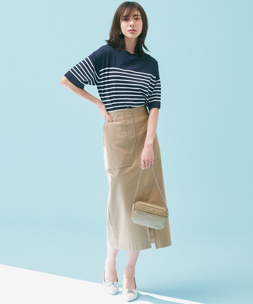 2WAY】フロントジップタイト スカート（スカート）｜ANY SIS