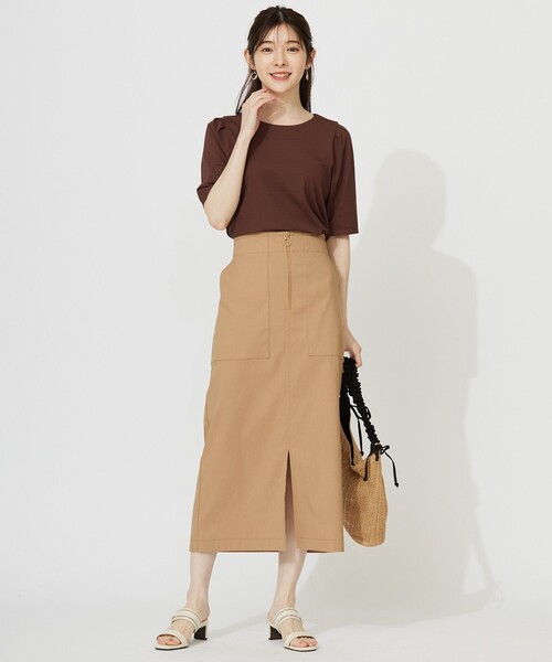 2WAY】フロントジップタイト スカート（スカート）｜ANY SIS