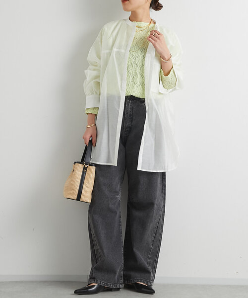 un dix cors（アンディコール）の「フラワーレースカットソー（Tシャツ/カットソー・レディース・ブラック/ホワイト/グリーン系その他2・FREE）」の15枚目の写真