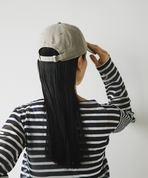 NEW ERA(ニューエラ)の「『別注』New Era×DOORS 920CS(キャップ・レディース・ネイビー/ベージュ/ブラック/アイボリー・ONE)」の7枚目の写真