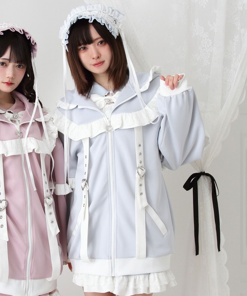 夢展望♡ワンピースパーカー♡姫系♡激レア 夢展望♡ワンピースパーカー♡姫系♡激レア （フードパーカー