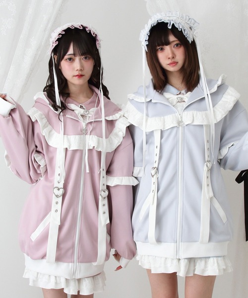 夢展望　姫系　ワンピースパーカー　Deary 可愛い品発見！！夢展望☆姫パーカーワンピ | 姫系☆猫☆大好き