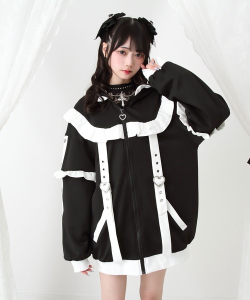 夢展望　姫系　ワンピースパーカー　Deary 可愛い品発見！！夢展望☆姫パーカーワンピ | 姫系☆猫☆大好き