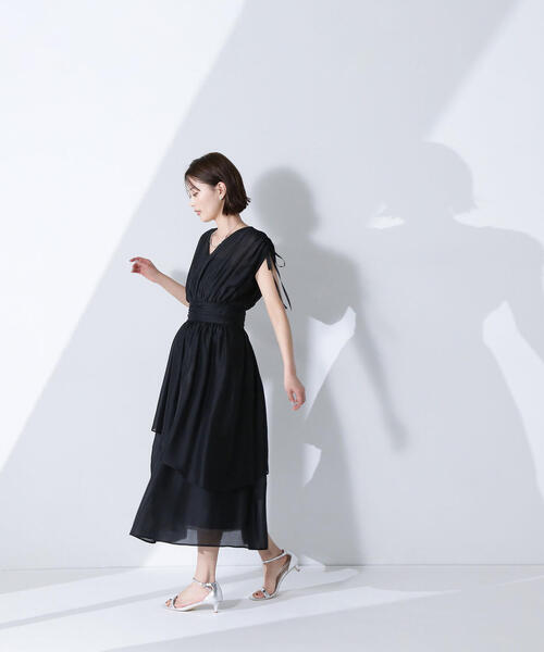 ◇Vネックティアードワンピース（ワンピース）｜NATURAL BEAUTY