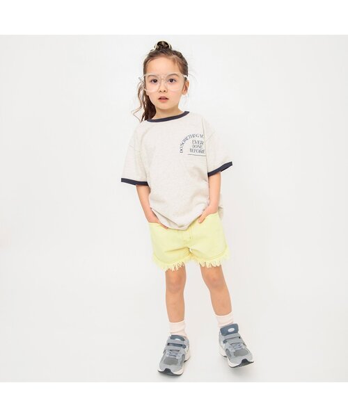 BREEZE（ブリーズ）の「【ジュニア対応】フリンジショートパンツ（その他パンツ・キッズ・ライム/ピンク/アイボリー/ブルー・100/120/140/130/80/110/90）」の21枚目の写真