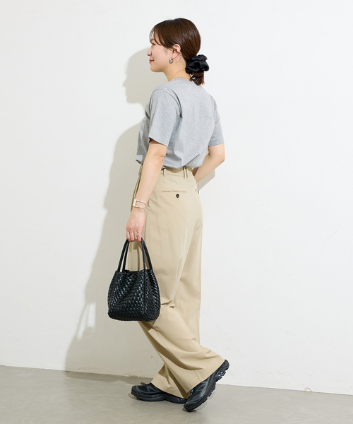 JOURNAL STANDARD(ジャーナルスタンダード)の「汗ジミ防止ナノシアハーフスリーブT(Tシャツ/カットソー・レディース・ホワイト/グレー/ブラック・FREE)」の6枚目の写真