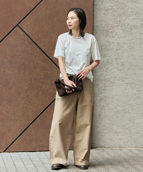 JOURNAL STANDARD(ジャーナルスタンダード)の「汗ジミ防止ナノシアハーフスリーブT(Tシャツ/カットソー・レディース・ホワイト/グレー/ブラック・FREE)」の7枚目の写真