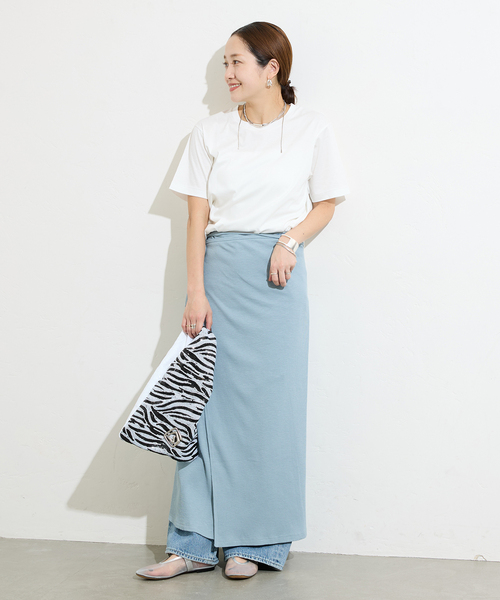 JOURNAL STANDARD(ジャーナルスタンダード)の「汗ジミ防止ナノシアハーフスリーブT(Tシャツ/カットソー・レディース・ホワイト/グレー/ブラック・FREE)」の8枚目の写真