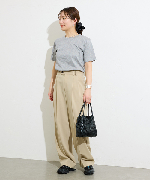 JOURNAL STANDARD(ジャーナルスタンダード)の「汗ジミ防止ナノシアハーフスリーブT(Tシャツ/カットソー・レディース・ホワイト/グレー/ブラック・FREE)」の20枚目の写真