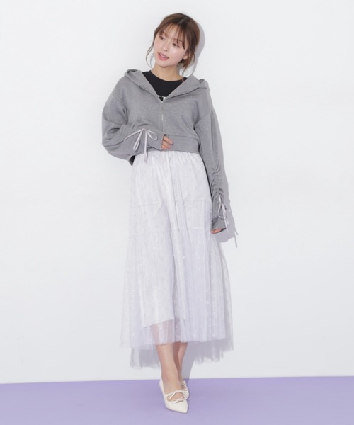 JILL by JILL STUART ◇ギャザースリーブダイバーパーカー ギャザースリーブダイバーパーカー | JILL by JILL STUART（ジル