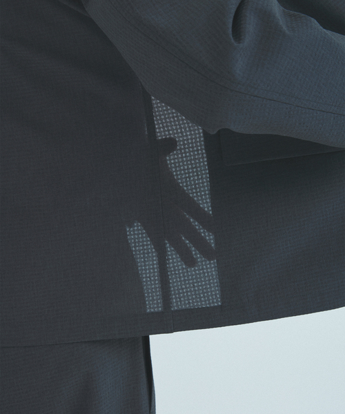 JOURNAL STANDARD(ジャーナルスタンダード)の「EVALET ギンガム フィールド ジャケット / セットアップ対応(テーラードジャケット・メンズ・ライトグレー/ウッド/ネイビー・SMALL/MEDIUM/LARGE)」の13枚目の写真