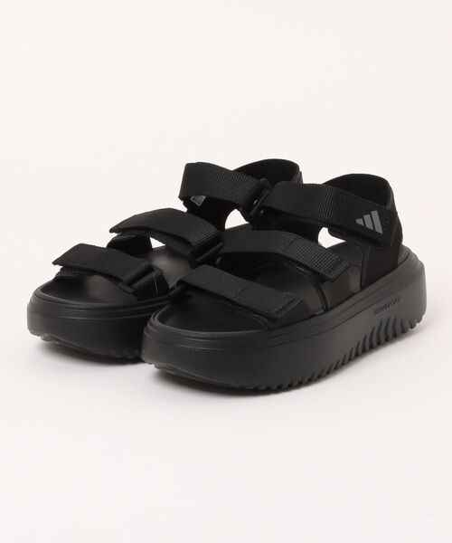 国内配送★adidas★W スライン サンダル 厚底 2色 セール】ADIDAS アディダス SLYN SANDAL W スライン サンダル